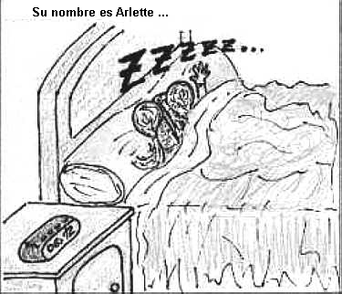 Aunque es muy activa, le encanta dormir mucho...